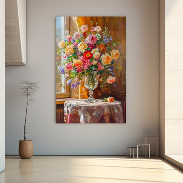 Vase of Flowers Painting